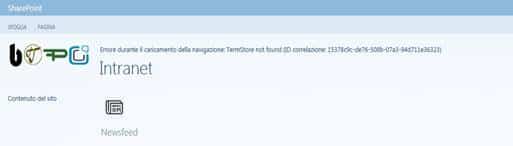 SharePoint2013: problema: Men&ugrave; SP Espolorazione gestita non pi&ugrave; visibile 1