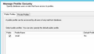 SQL Server Mail Database Configuration 4