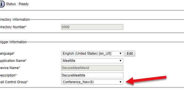 Cisco Unified CCX Administration - Sincronizzazione numeri pilota 6
