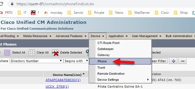 Cisco Unified CCX Administration - Sincronizzazione numeri pilota 9