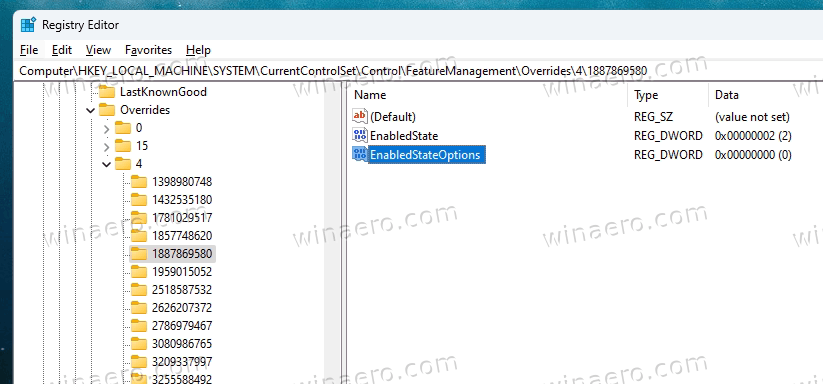 Enable Task Manager in Taskbar Context Menu on Windows 11 12 EnabledStateOptions